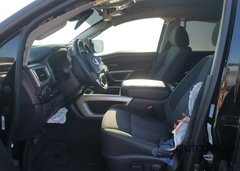 2021 Nissan Titan Sv из США, поврежденный, VIN 1N6AA1EF2MN518282